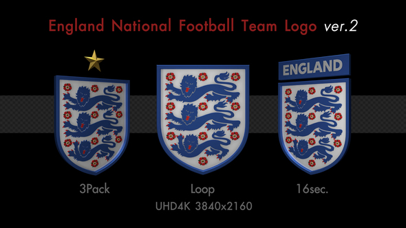 England National Football Team Logo Ver.2