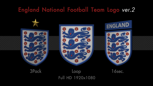England National Football Team Logo Ver.2