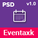 Eventaxk - Event Manager Admin PSD - ThemeForest Item for Sale