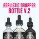 Realistic Dropper Bottle v.2 - GraphicRiver Item for Sale