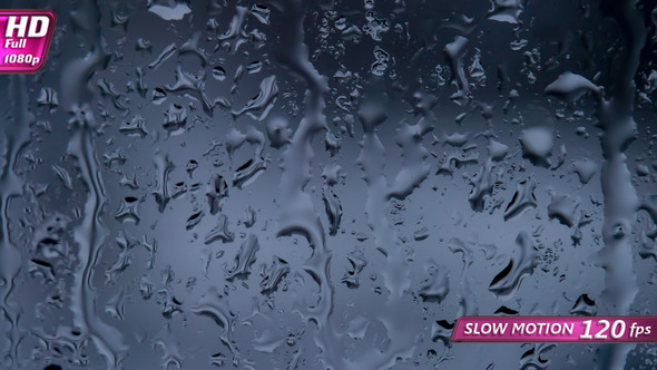Window Glass with Raindrops alt