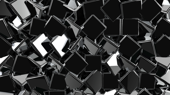 Black Chrome Cubes