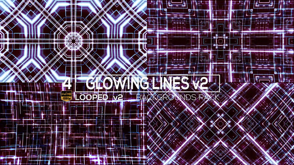 Glowing Lines / VJ Lines v2