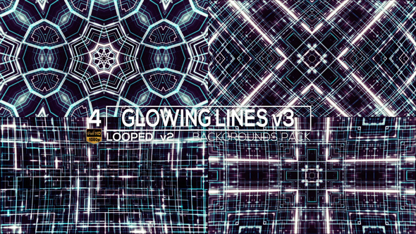 Glowing Lines / VJ Lines v3