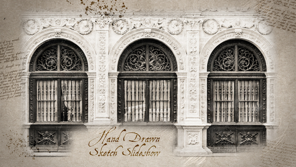 Hand Drawn Sketch Slideshow alt