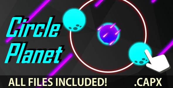 Circle Planet (C2 + C3 + HTML) Game!