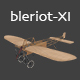 Airplane Bleriot-XI - 3DOcean Item for Sale