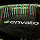 Neon Domino Logo Opener - VideoHive Item for Sale