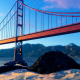 Golden Gate On The Ocean - VideoHive Item for Sale
