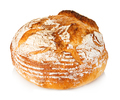 Fresh grain homemade bread on white background. - PhotoDune Item for Sale