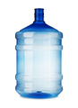 Big plastic bottle close-up isolated on a white background. - PhotoDune Item for Sale