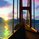 Golden Gate On The Ocean - VideoHive Item for Sale