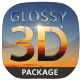 Glossy - Universal Logo Package Designer - VideoHive Item for Sale
