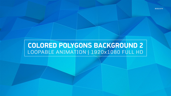Colored Polygons Background 2