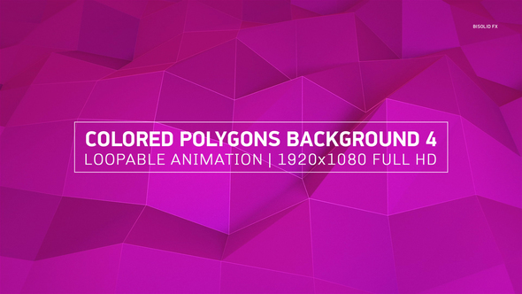 Colored Polygons Background 4