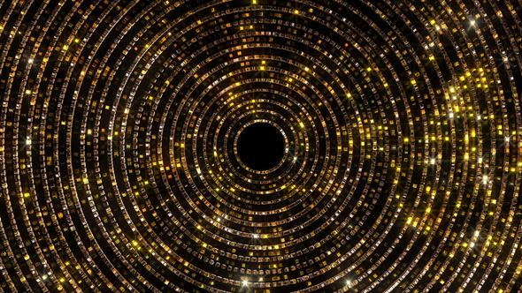 Golden Glittering Crystals alt