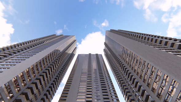 City Blocks Timelapse Sky alt