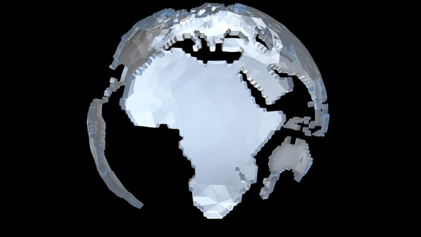 Low Poly Continents alt