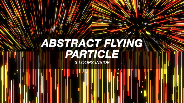 Abstract Flying Particle