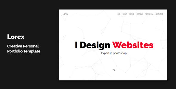 Lorex Creative Personal Portfolio Template