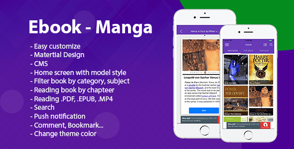 Ebook – Manga iOS