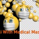 Emoji With Medical Mask 3D 2 - VideoHive Item for Sale