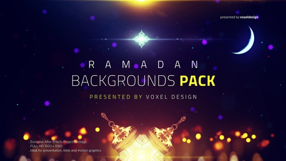 Ramadan Background Pack