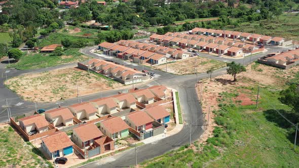 Community residential houses construction for low income people.