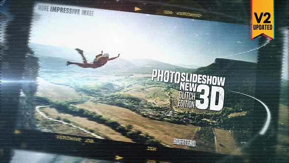 Photo Slide Show 3D New Glitch Edition