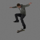 The Boy Flip LogRoll Air Jump Up On The Skateboard Pack 3 In 1 - VideoHive Item for Sale