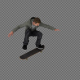 The Boy Skateboard Flip NollieFlipUnderFlip Air Pack 3IN1 - VideoHive Item for Sale