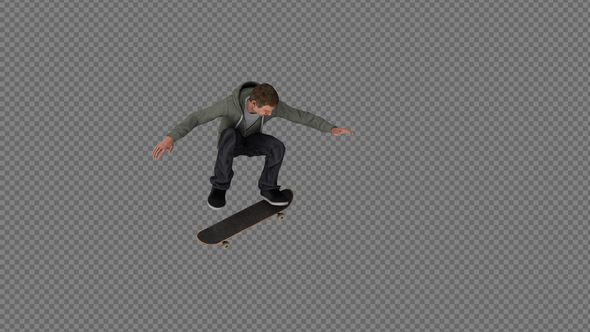The Boy Skateboard Flip NollieFlipUnderFlip Air Pack 3IN1 alt