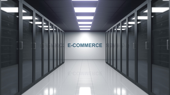E-COMMERCE Caption in a Server Room alt