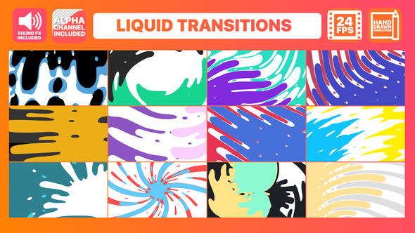Liquid Transitions Pack | Motion Graphics Pack alt
