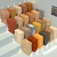 Wood materials. Set-2 (24 materials) - 3DOcean Item for Sale