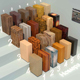 Wood materials. Set-3 (24 materials) - 3DOcean Item for Sale