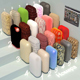 fabric materials. Set-3 (24 materials) - 3DOcean Item for Sale