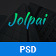 Jolpai - One page portfolio PSD Template - ThemeForest Item for Sale