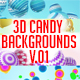 3D Candy  background  V.01 - VideoHive Item for Sale