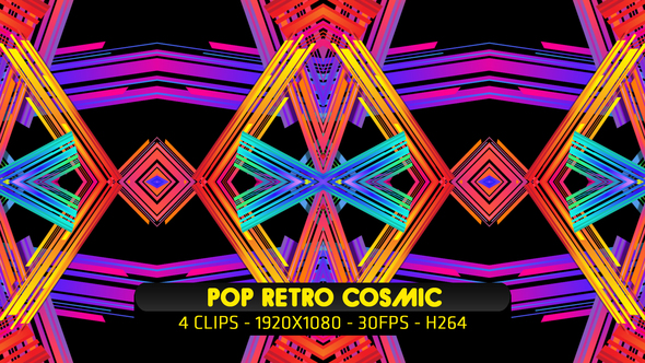 Pop Retro Cosmic