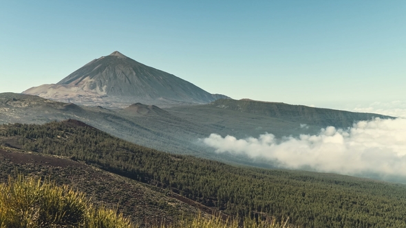 Surroundings of Teide Volcano on the Island Tenerife Canary Islands