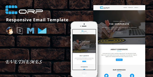 Corp - Responsive Email Template