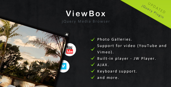 ViewBox - Media Browser - LightBox Alternative