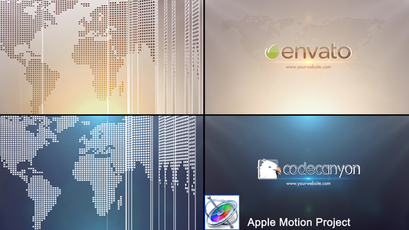 Global Business Logo - Apple Motion