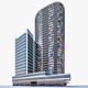 Residential Tower 02 - 3DOcean Item for Sale
