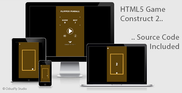 Flipper Pinball - HTML5 Game