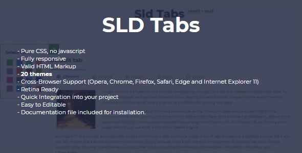 SLD Tabs Pure CSS