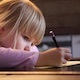 Girl Drawing - VideoHive Item for Sale