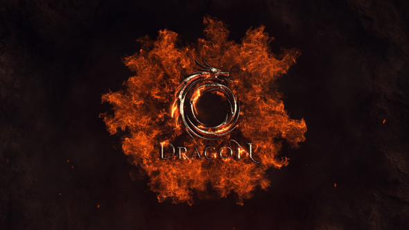 Energy Fire Logo Reveal