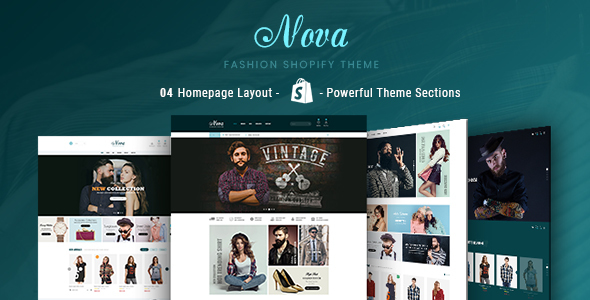 Nova - Fashion, Clothing & Accessories Shopify Theme